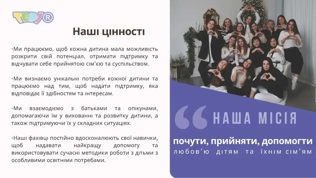 Публічний звіт ГО ЦР «Теді-Р» за 2024 рік у Рівному — Центр Tedi-R»