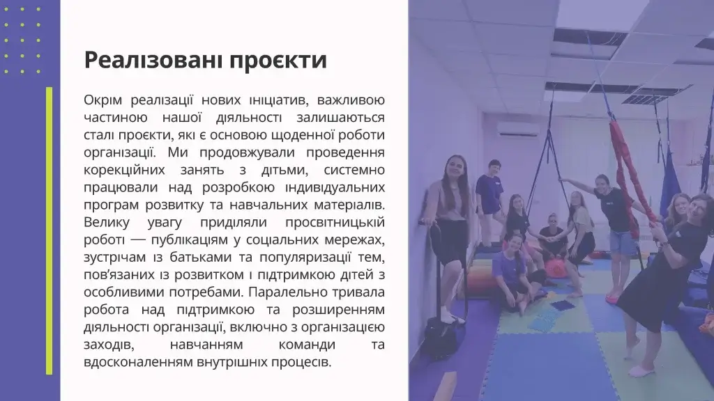 Публічний звіт ГО ЦР «Теді-Р» за 2024 рік у Рівному — Центр Tedi-R»
