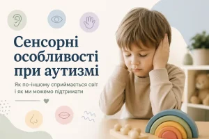 Сенсорні особливості при аутизмі